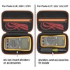 BoobowL Hard Carrying Case Compatible with Fluke 17B+/15B+/ 117/116/ 115/114/