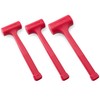 3-Piece Premium Dead Blow Hammer and Unicast Mallet Set -