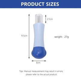 KOOLEVER 4 Pcs Felting Needles, Felting Punch Needle Tool Wool Multi Felting Needle Kit with 7 Barbed Needles Stitch for Crafting, Patchwork Patterns & Animals Blue