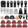 100-Piece Oscillating Accessory Set Mix Multitool Saw Blades Multitool for