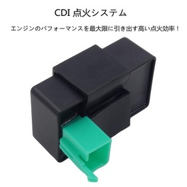 MAKGAGAAI CDI Ignition System, 5-Pin Infinite Rotation, Excellent Durability and Stability, Compatible with Honda Super Dio, DIO AF27, SuperCub, 50/90, LittleCub, Lead 90, Tact, Giorno, 50cc, 70cc,