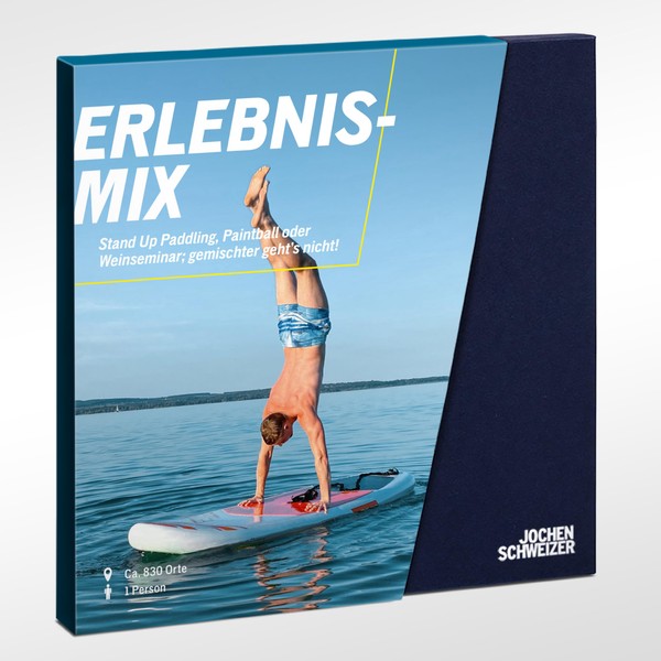 JOCHEN SCHWEIZER Gift Box Experience Mix, Experience Gift for 1