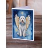 Caroline's Treasures Komondor My Angel Greeting Cards Pack of 8