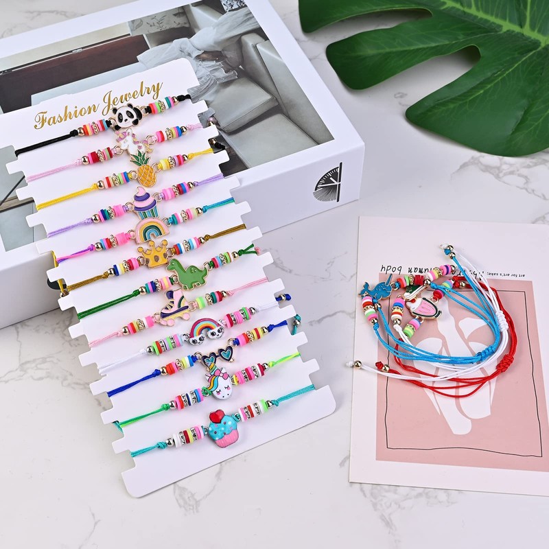 faburo Bracciale da ragazza, braccialetto amicizia per bambini, 11.0 centimeters,