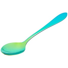 Horie Titanium Cutlery Coffee Spoon Gradient Green TC-01-06