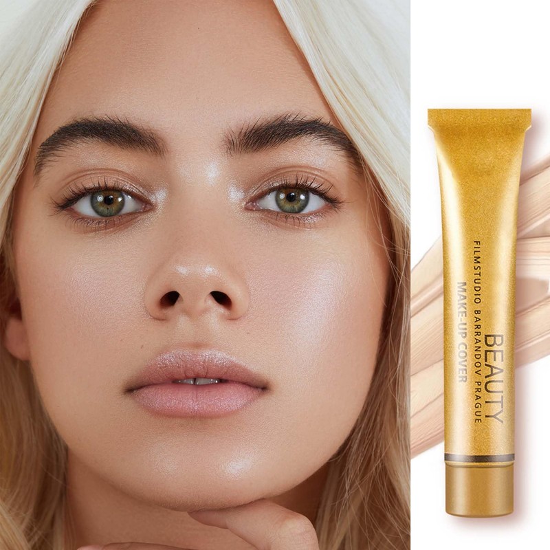 Full Coverage Foundation - Matte & Poreless Grundierung - Abdeckstift