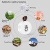 Electronic Bluetooth 5.0 Temperature Humidity Meter Monitor Mini Wireless Thermometer