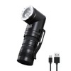 HAUTMEC 1400 Lumen Rechargeable Flashlights LED EDC Flashlight with 90