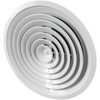 Repa Market 14" Inch Round Aluminum Ceiling Diffuser - Industrial