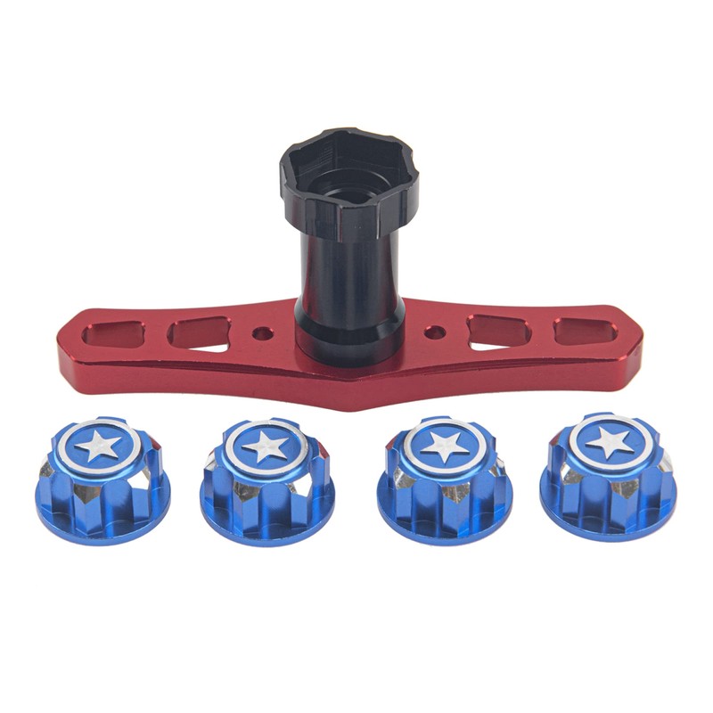 ShareGoo RC 17mm Hex Wheel Nuts Adapter Dustproof Mount with