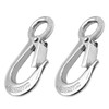 KtbeYTi Pack of 2 304 Stainless Steel Lifting Hooks, Crane
