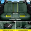 Green Car Seat Covers Full Set Universal 5-Seater Full Coverage