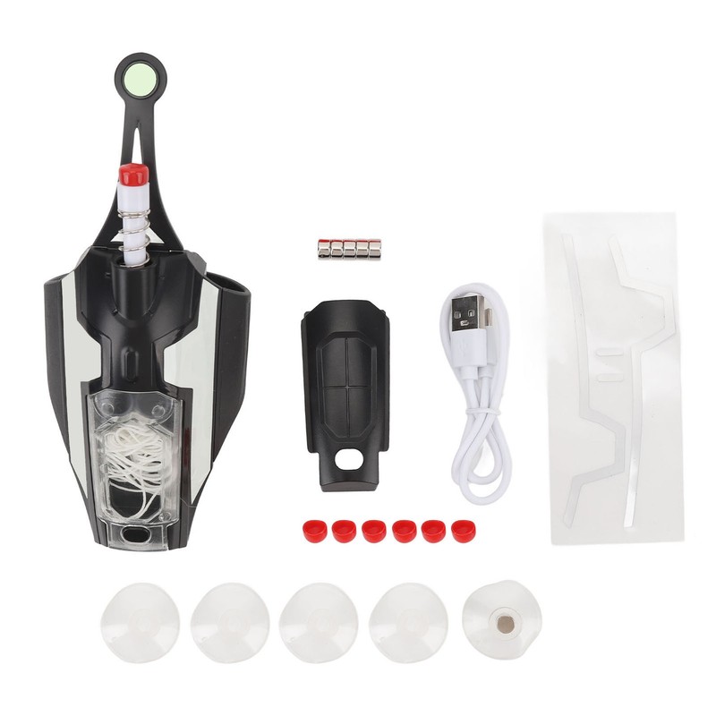 Spider Silk Launcher for Kids Magnetic Head Or Suction Cup