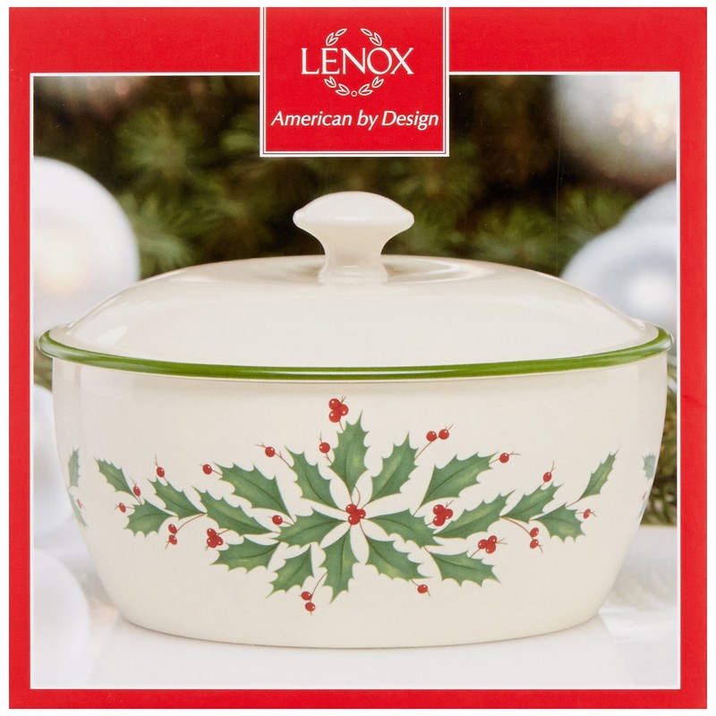 Lenox Holiday Covered Casserole