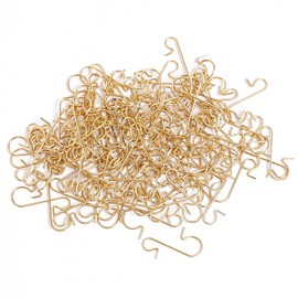 Bauble Hangers for Christmas Tree, Pack of 120 Small S-shaped Baubles, Reusable S Hooks for Christmas Decorations