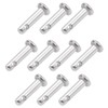 sourcing map Single Hole Clevis Pins - 3mm X 12mm