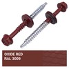 SKIR'CO (Pack of 50) Painted Roofing Screws 4.8 x 60