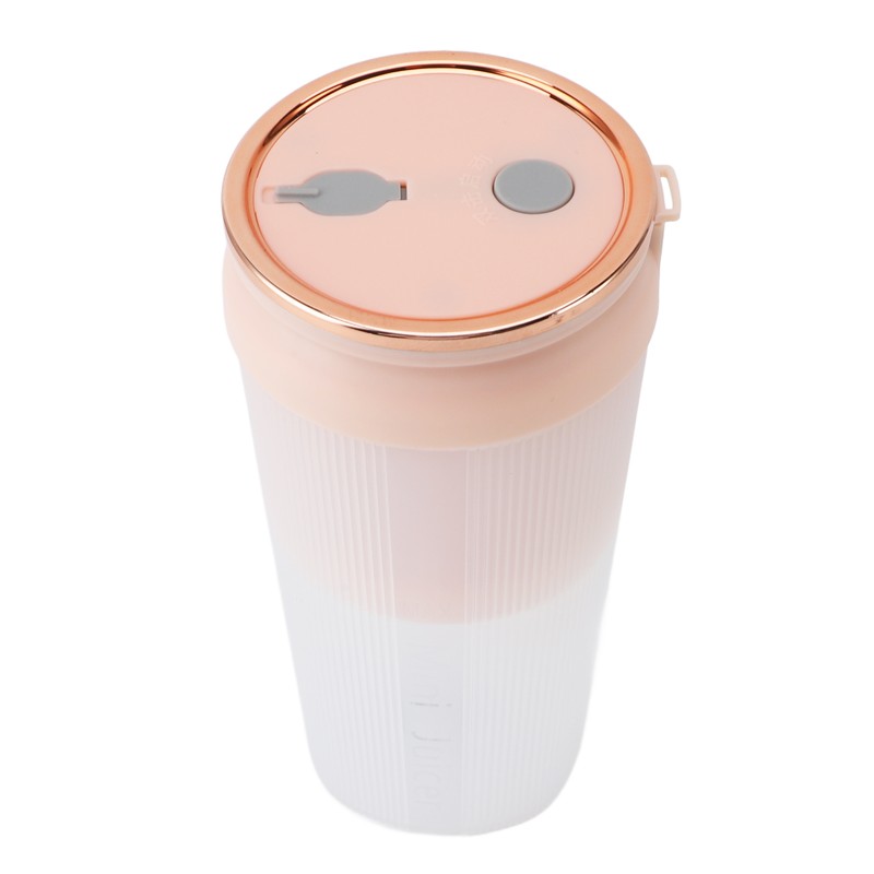 Portable Blender 4 Blades Cordless 300ml Capacity USB Rechargeable Handheld