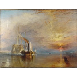 National Gallery 's The Fighting Temeraire tugged to her last berth to be broken up, 1838 1000 piece puzzle