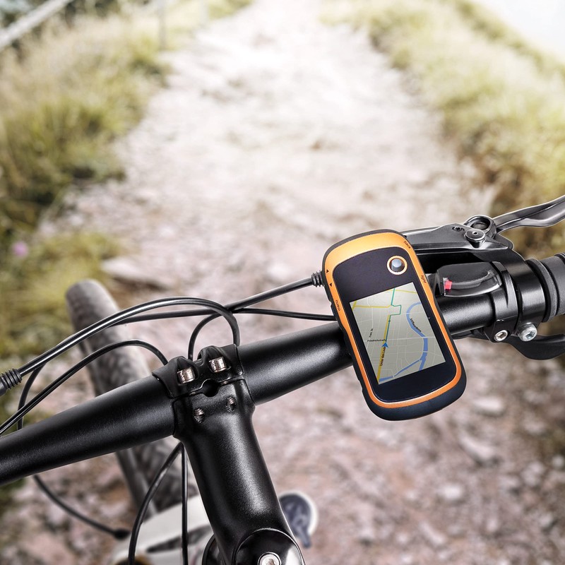 kwmobile Fahrrad Halterung kompatibel mit Garmin eTrex 10/20/30 / GPSMAP