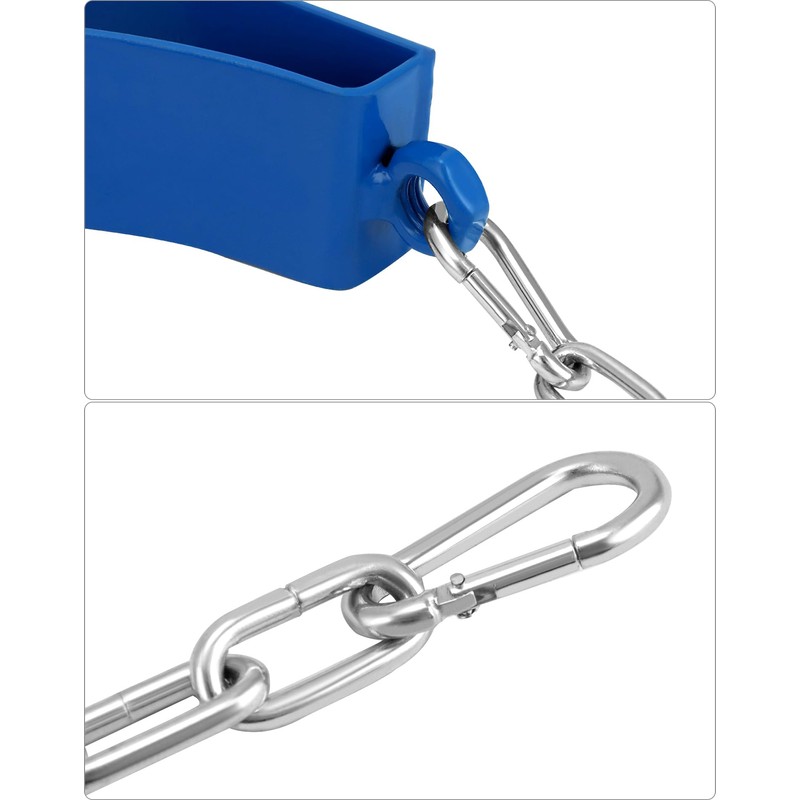 QWORK Steel Wall-Mounted Bracket for Cylinder, 2 Pack Gas Cylinder