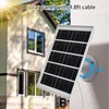 7W Solar Panel for Eufy Camera, Solar Panel Compatible with