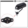 Silscvtt Side Rearview Wing Mirrors F1 Retro Style Racing Universal