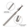 EU_HOZLY 3.175X1.5X12mm Two Flutes Solid Carbide Micro End Milling Cutters