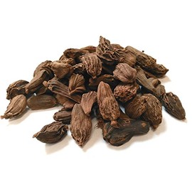 Black Cardamon Pods, Dried, (50g)
