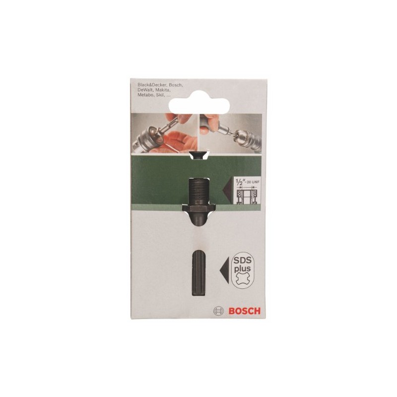Bosch 2609255709 1/2-inch x 20-Thread Chuck with SDS-Plus Adapter/Screw