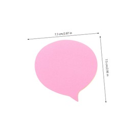 Operitacx 10 Sticky Colour 400 Pieces Office Accessories Tear-Off Memo Stickers Office Gadgets Large Notes Paper Dispenser Notes Office Memo Stickers Compact Notepads Paper