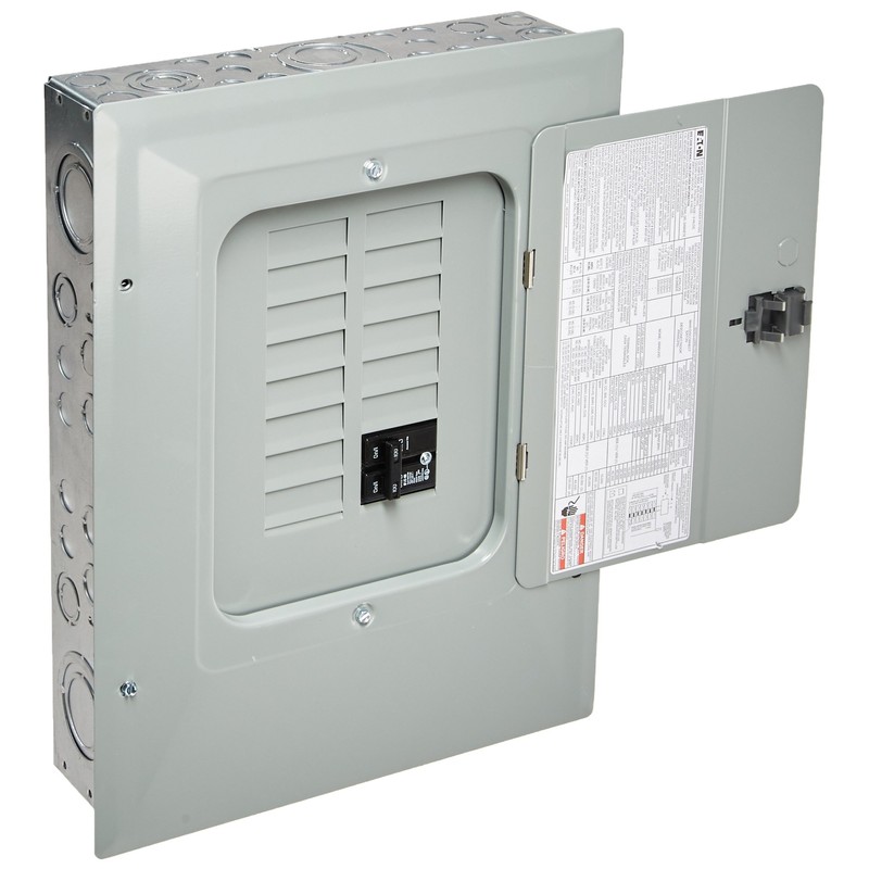 Eaton Corporation Br1220B100 Main Breaker Installed Load Center, 100-Amp