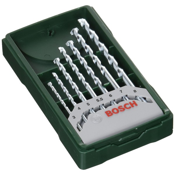 Bosch 2607019581 Masonry Drill"Mini-x-Line" 7 Pcs