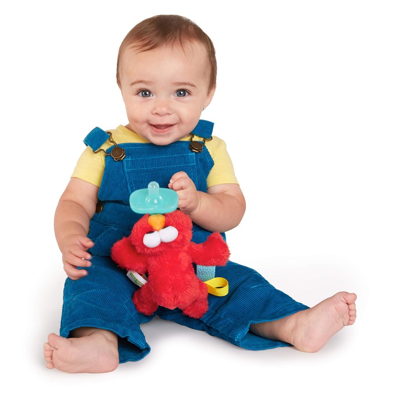Bright Starts Sesame Street Elmo Cozy Koozie 0 Months Plush