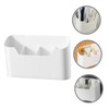 OHPHCALL 1Set Hanging Storage Basket Wall Mounted Organizer Box for