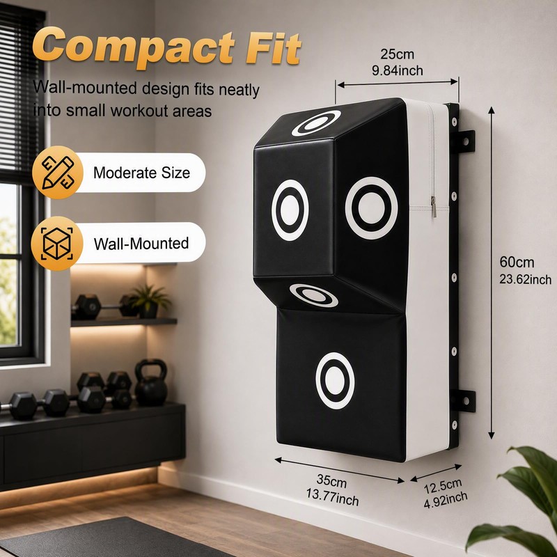 FXEIPOL Wall Mounted Punching Bag, 13.78 x 9.84 x 23.62