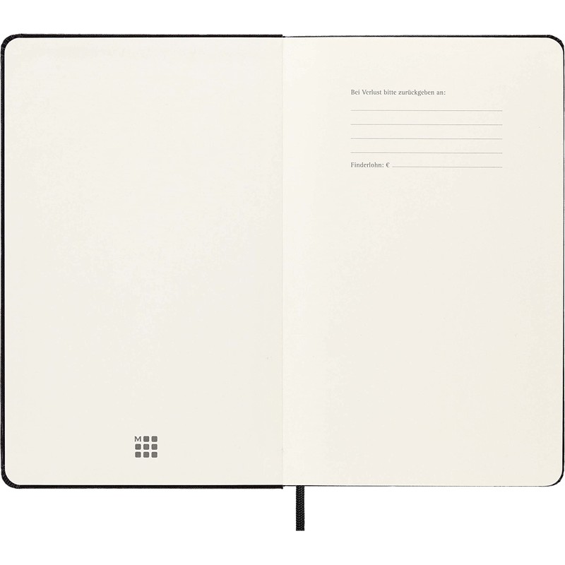 Moleskine Weekly Planner 2023, German Language, 12 Months with Horizontal