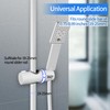 Shower Head Holders, Joyoldelf 19-25 MM Adjustable Shower Holder Bracket