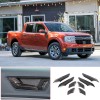 Unbranded Carbon fiber ABS Inner Door Open Handle Cover Trim