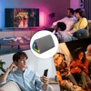 Portable Wireless Speakers, Outdoor Wireless Speakers with RGB Light, Brightness