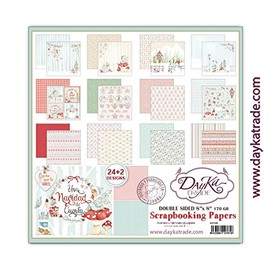 DAYKA Scrapbooking Kit A Christmas Tale 20 x 20 cm