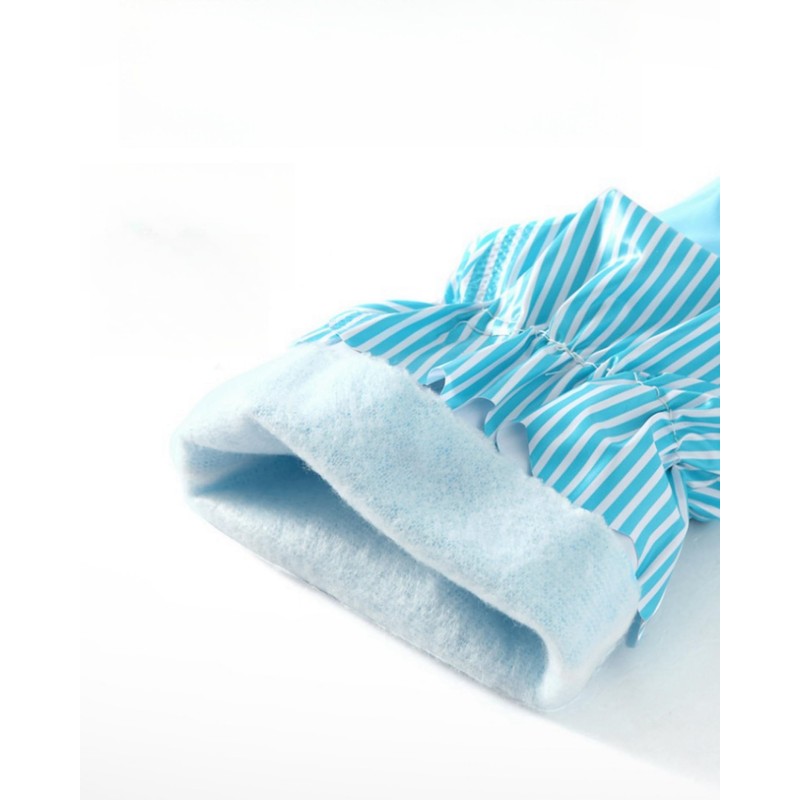 RARITYUS Household Kitchen Cleaning Gloves Waterproof Cotton Lined Dishwashing Non-Slip