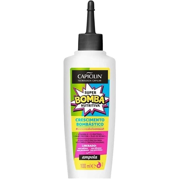 Linha Super Bomba Nutritiva Capicilin - Ampola De Crescimento 100
