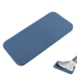 Sewing Machine Pedal Footrest Mat, 13.4x6.7 Inch Waterproof Sewing Machine Foot Pedal Pad Non Slip Skid Sewing Machine Muffling Mat Accessories for Quilting Sewing, Easy to Clean (Blue)