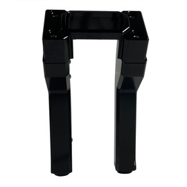 M Maintenanse 1.0" Pullback Handlebar Risers for Harley Street Bob Low Rider S ST 2018-2023 (Black, 6 Inches)