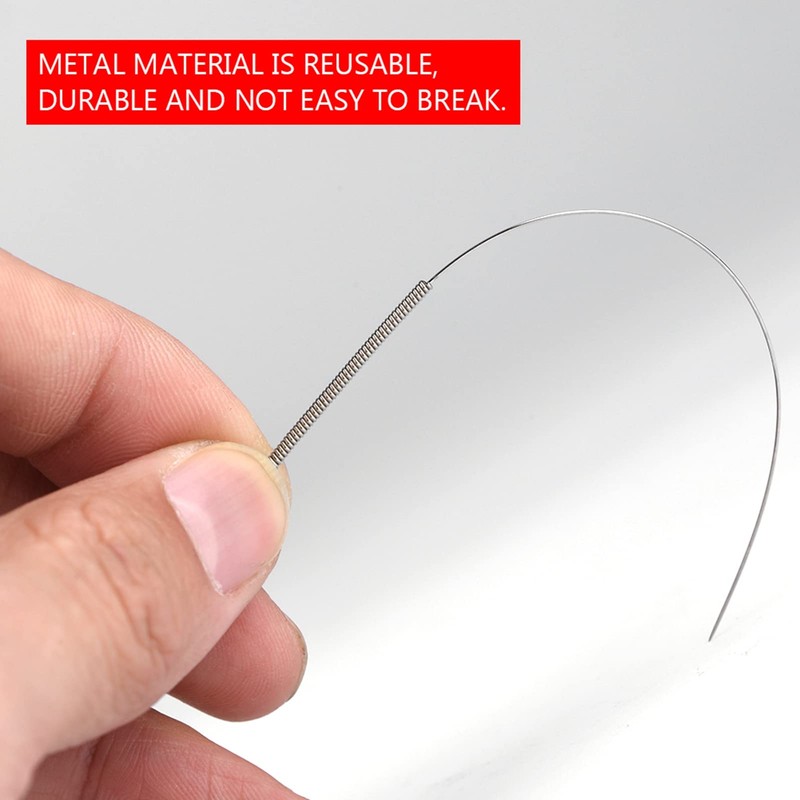 Anauto 0.4mm Nozzle Cleaning Needle for 3D Printer Accessories Reusable