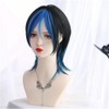 Wig, Wig, Wolf Cut, Layer, Beautiful Man, Harajuku, Two-tone, Cyberpunk,