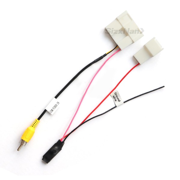 SizxNanv Rear Backup Camera Wire Adapter Highlander Camry Tundra/Sequoia Senna