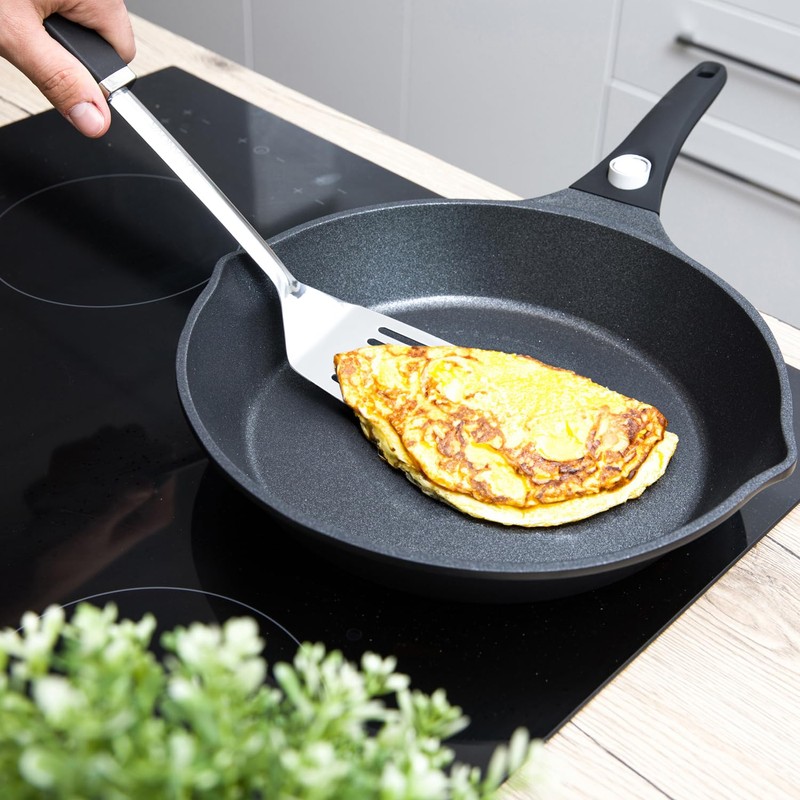 KASANOVA Paletta forata in acciaio inox, da 37,5 cm argento