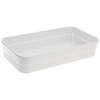 neoLab Melamine Instrument Tray for Laboratory Table, White, 29cm x